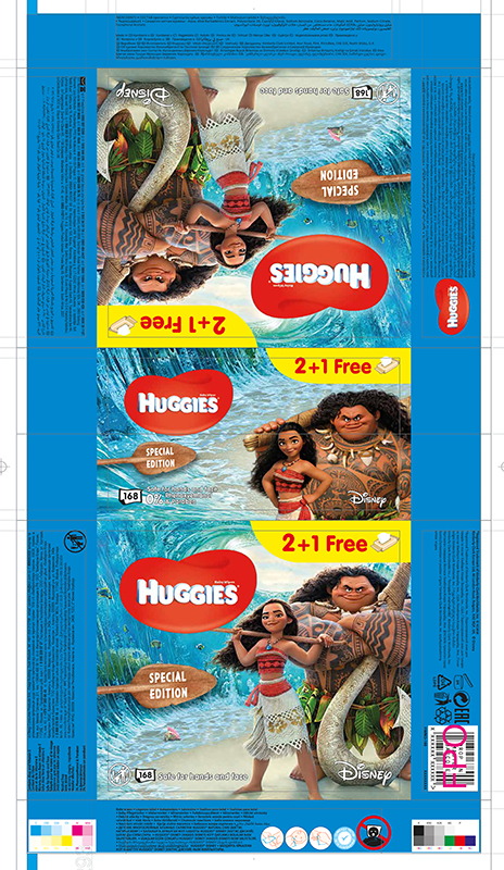 Kimberly-Clark – Baby Wipes – Flexo – Artwork