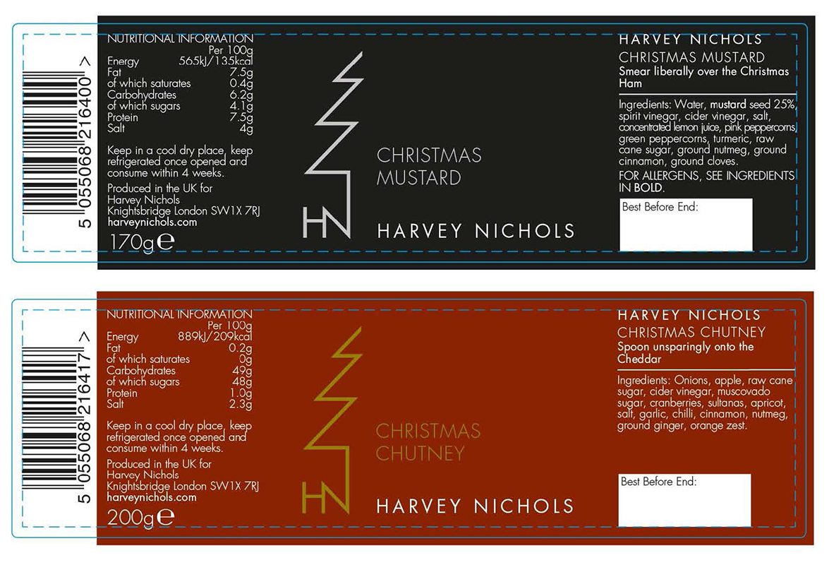 Harvey Nichols – Labels – Artwork