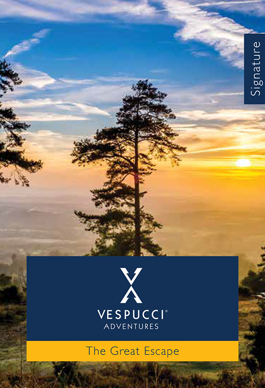 Vespucci – A4 Brochure Cover – Artwork