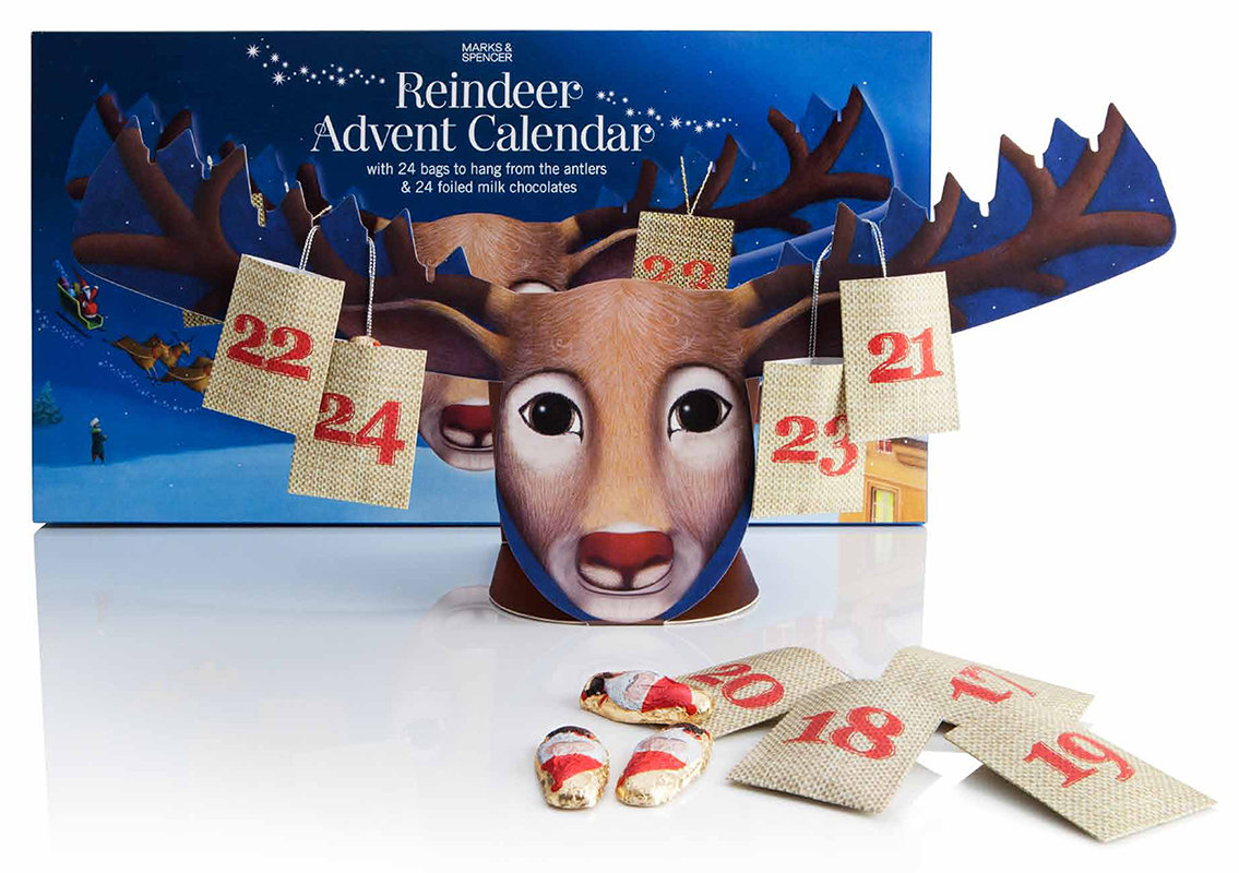 M&S – Xmas Advent Calendar – Artwork & Retouch