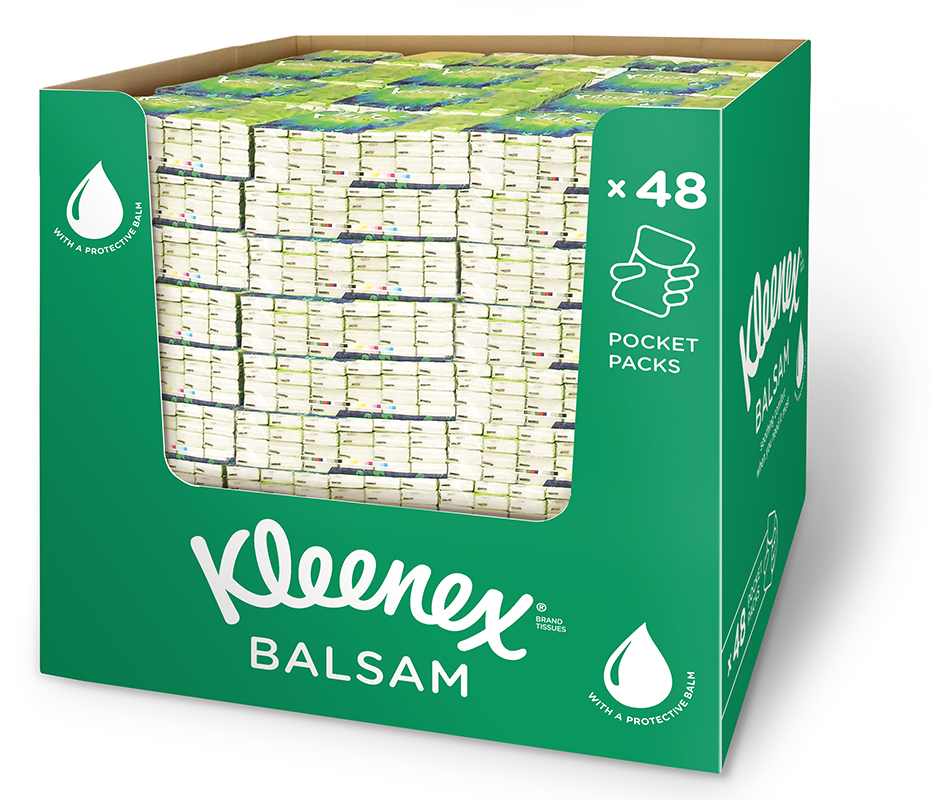 Kimberly-Clark – Kleenex – Pallet POS – Artwork & Visual