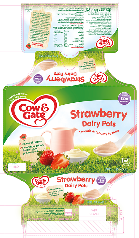 Cow & Gate – Baby Food – Litho – Artwork & Retouch