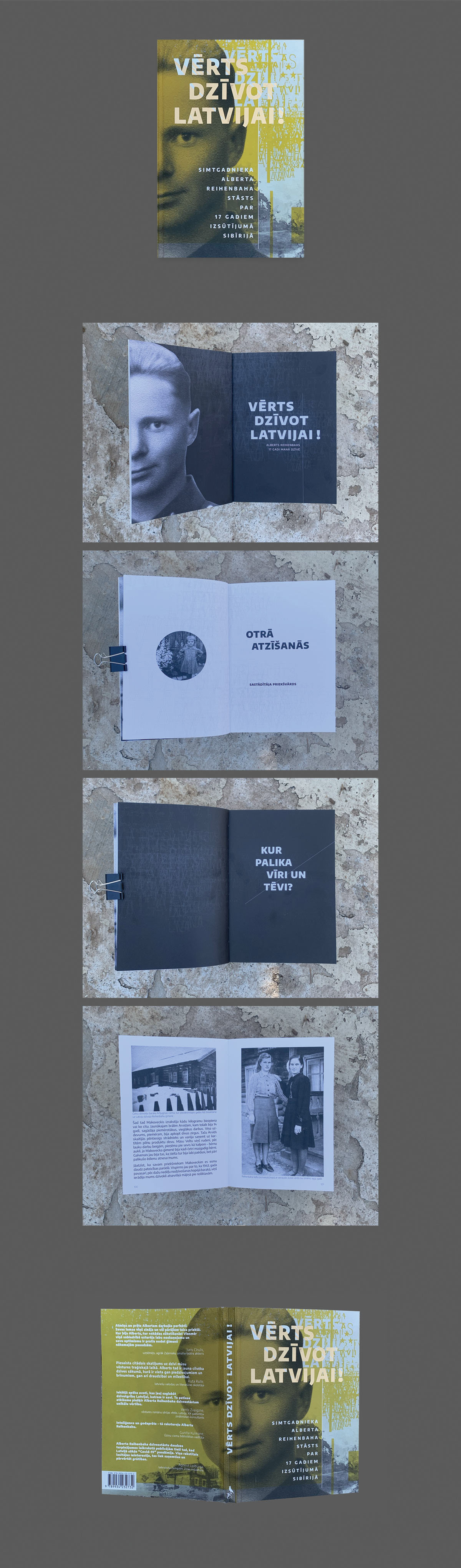 Gatis Cirulis, Graphic Design, It is worth to live for Latvia!, Book design