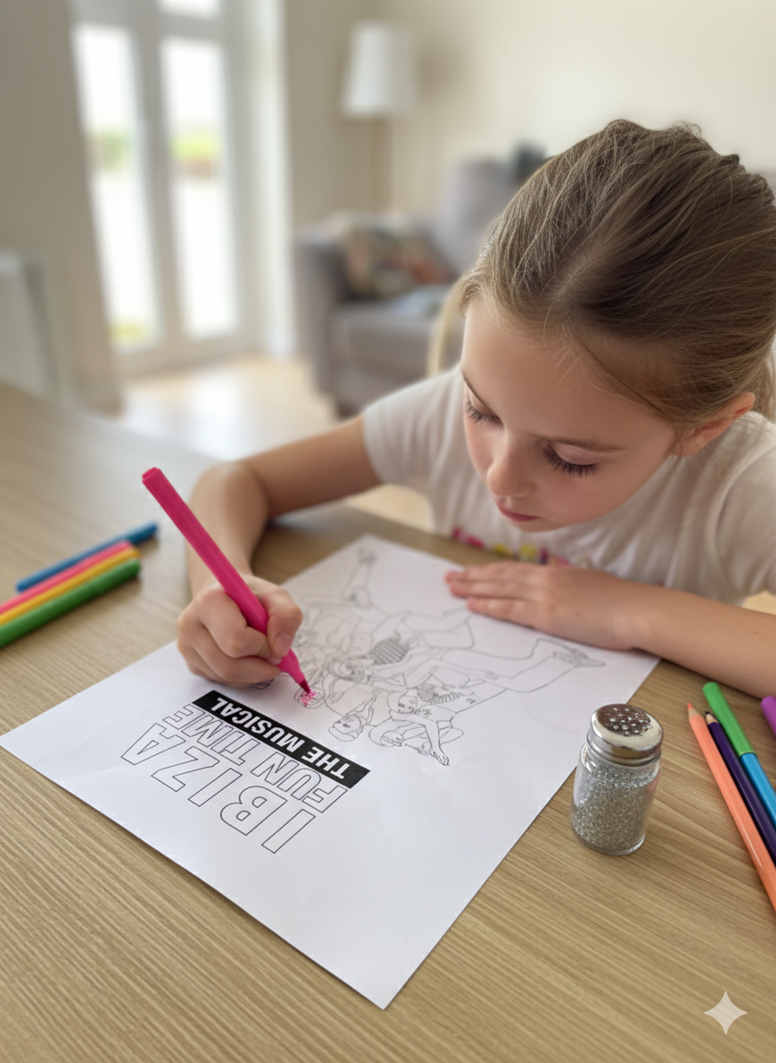 Ilustración para colorear 