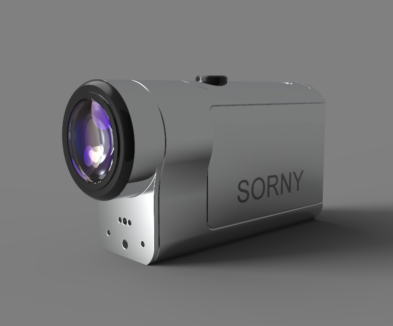 Keyshot Render of Video Camera