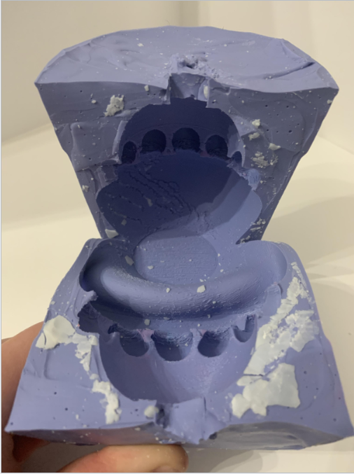 2nd Mold Attempt in Solo Cup (Success)