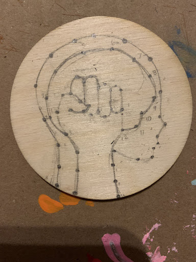 Drawing dot puzzle
