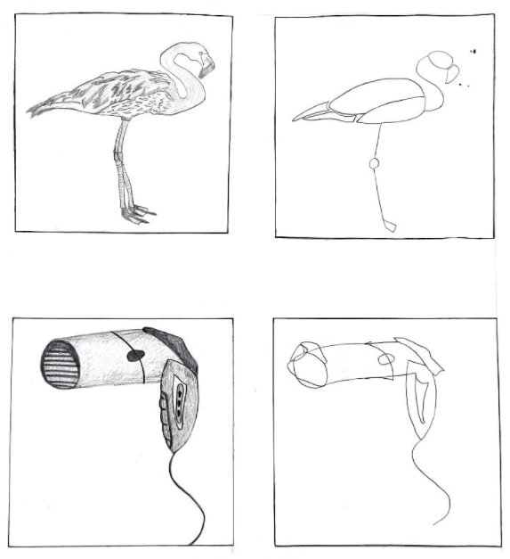 Flamingo into Hairdryer