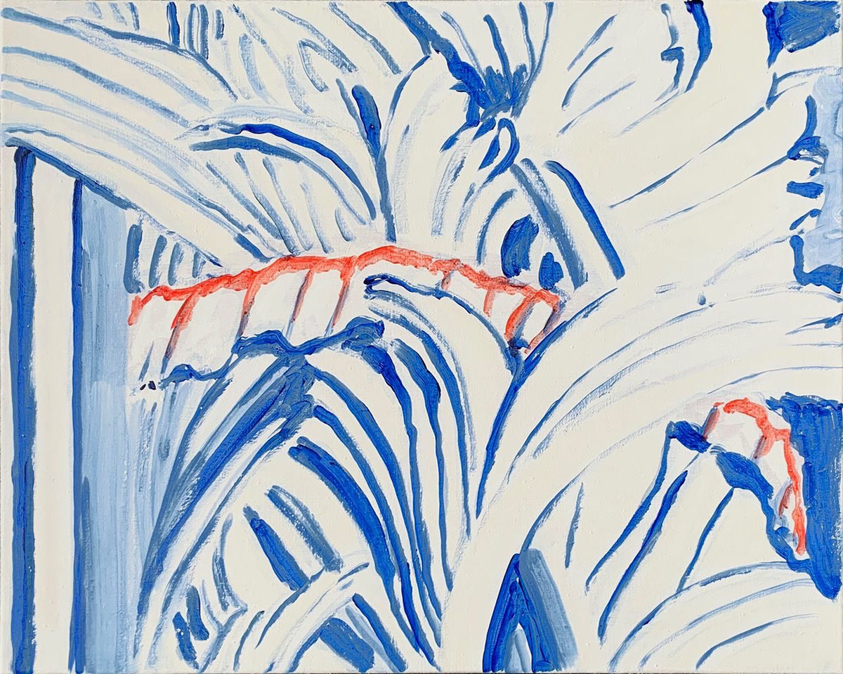 Acryl op linnen, 60 x 75 cm