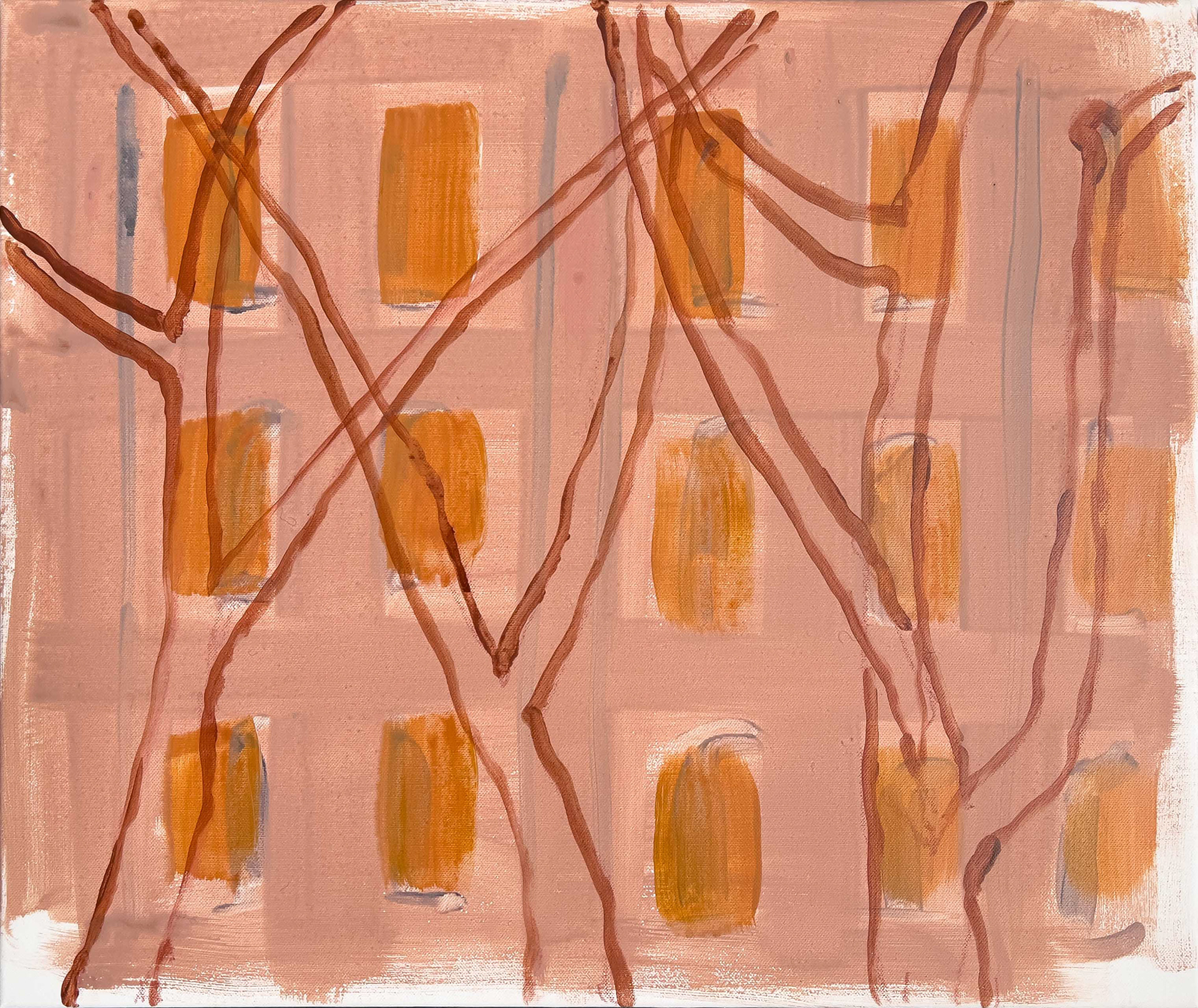 Acryl op canvas, 50 x 60 cm