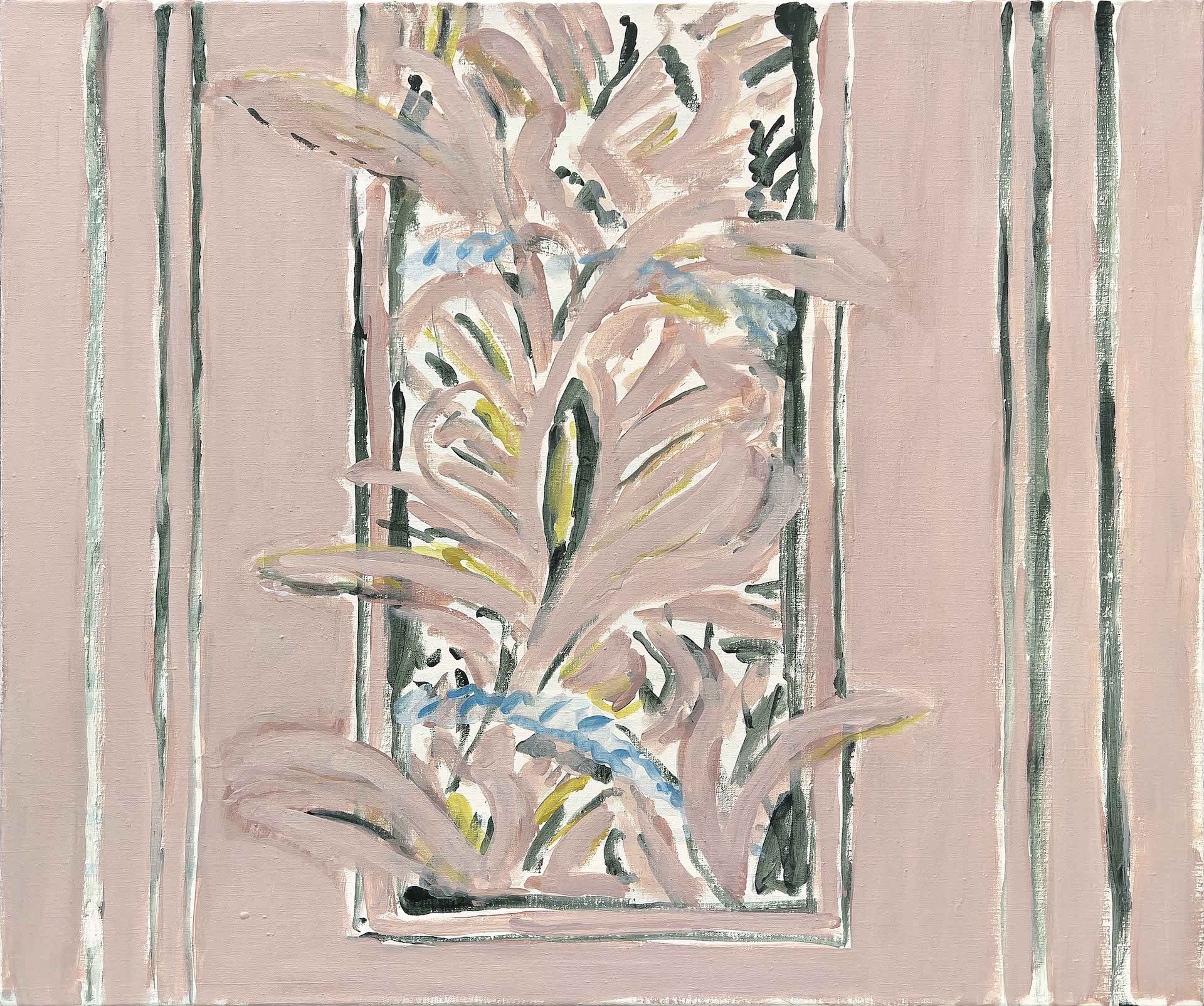 Acryl op linnen, 75 x 90 cm