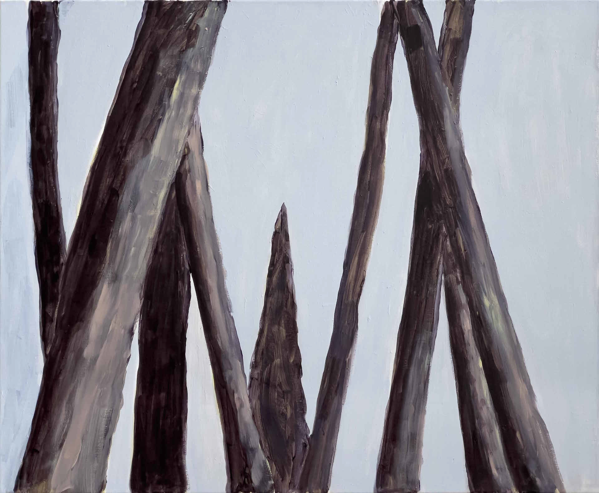 Acryl op linnen, 100 x 120 cm