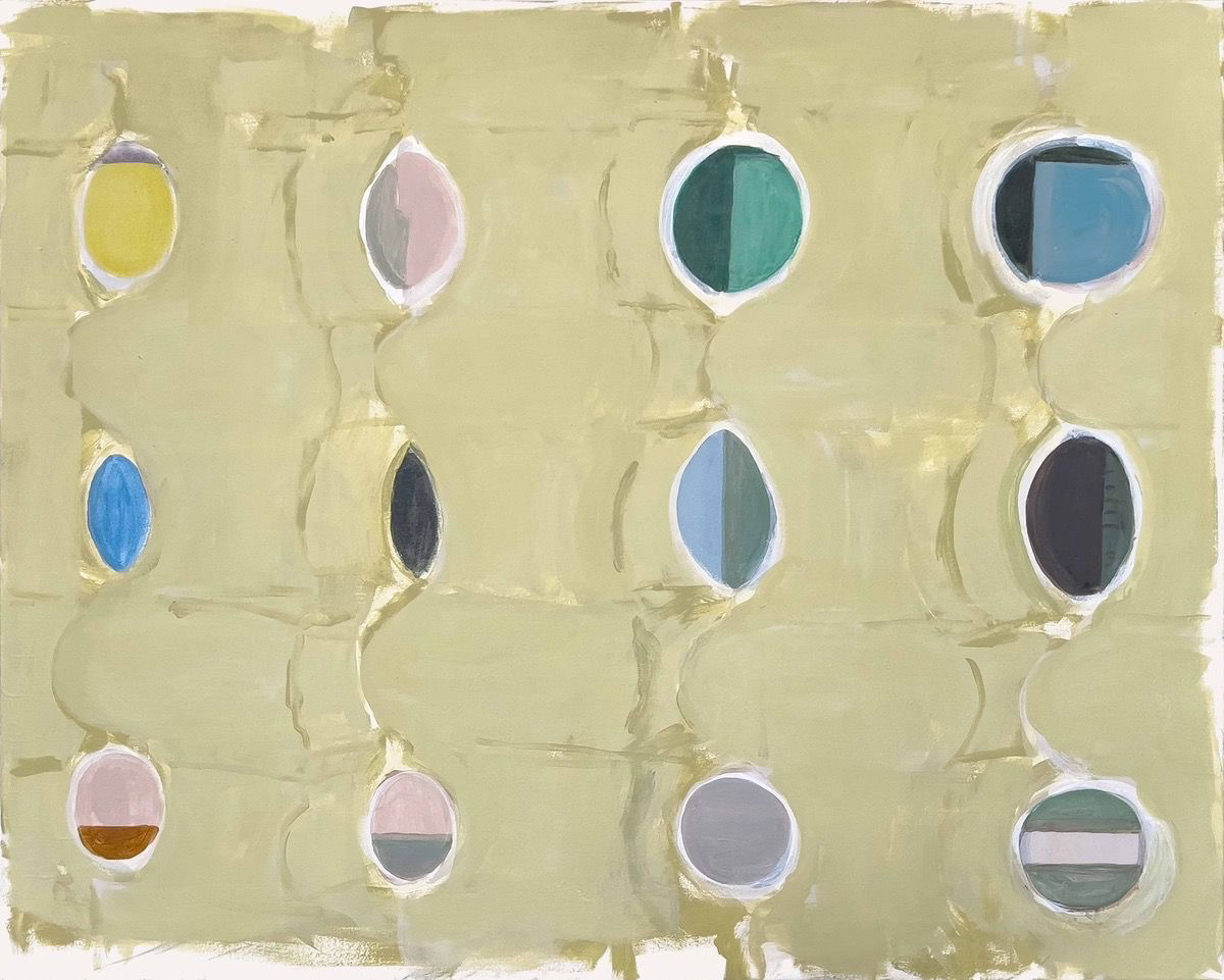 Acryl op linnen, 100 x 125 cm