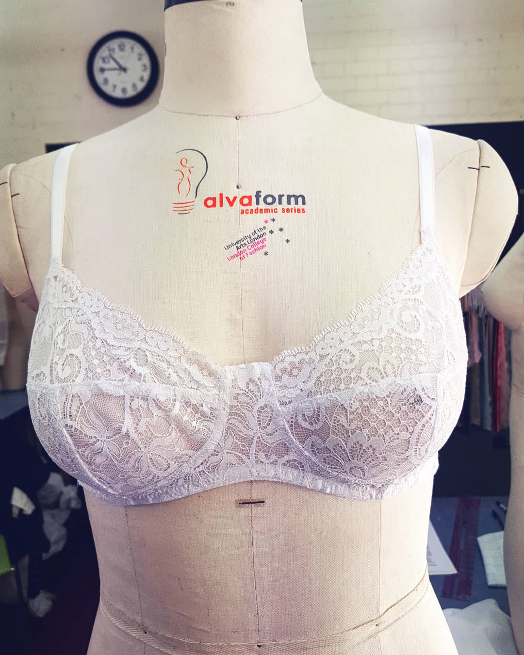 (Machinist) 3 piece lace bra