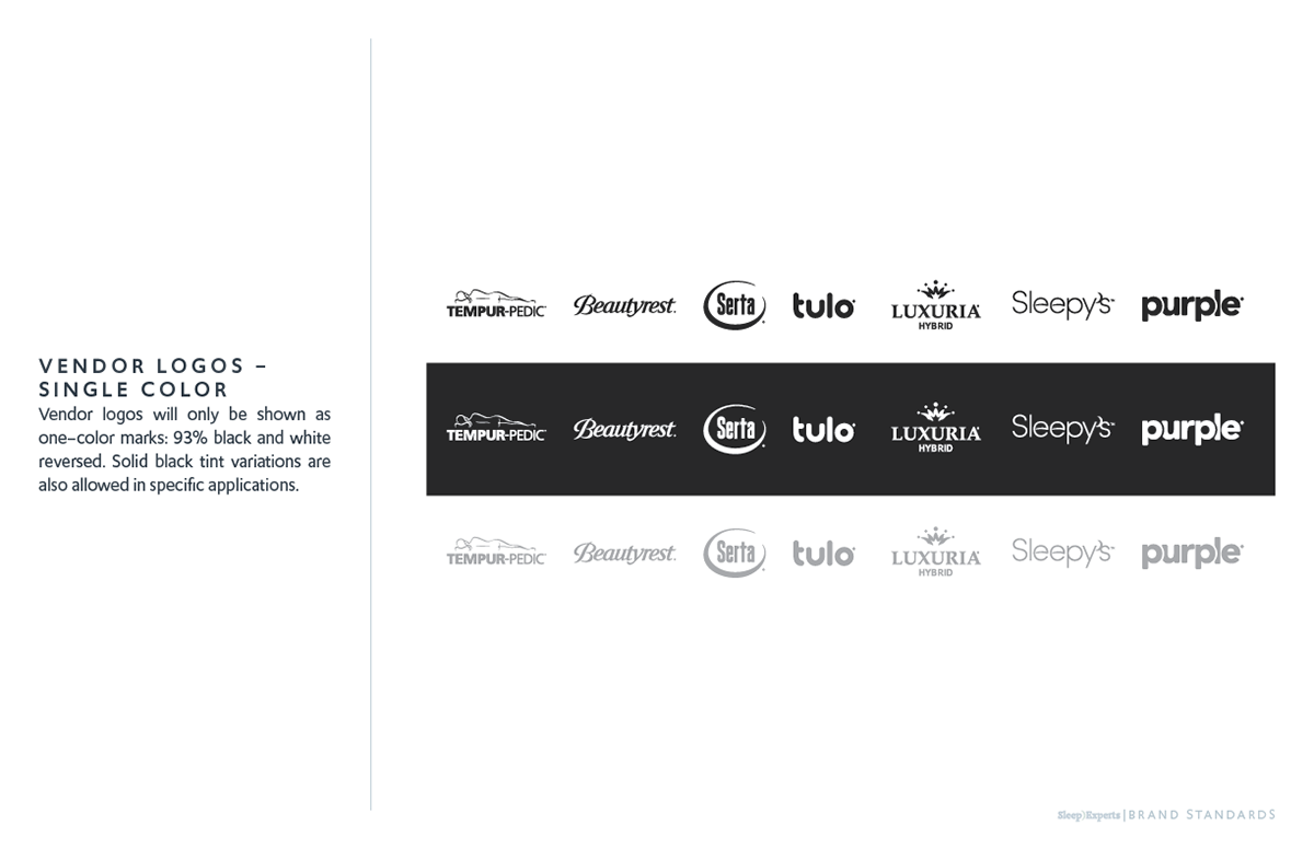 Vendor Logo Treatments
