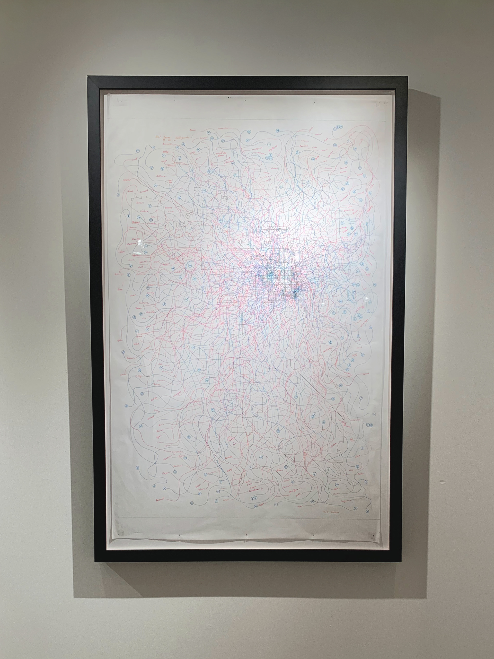 Installation at Rockford Art Museum