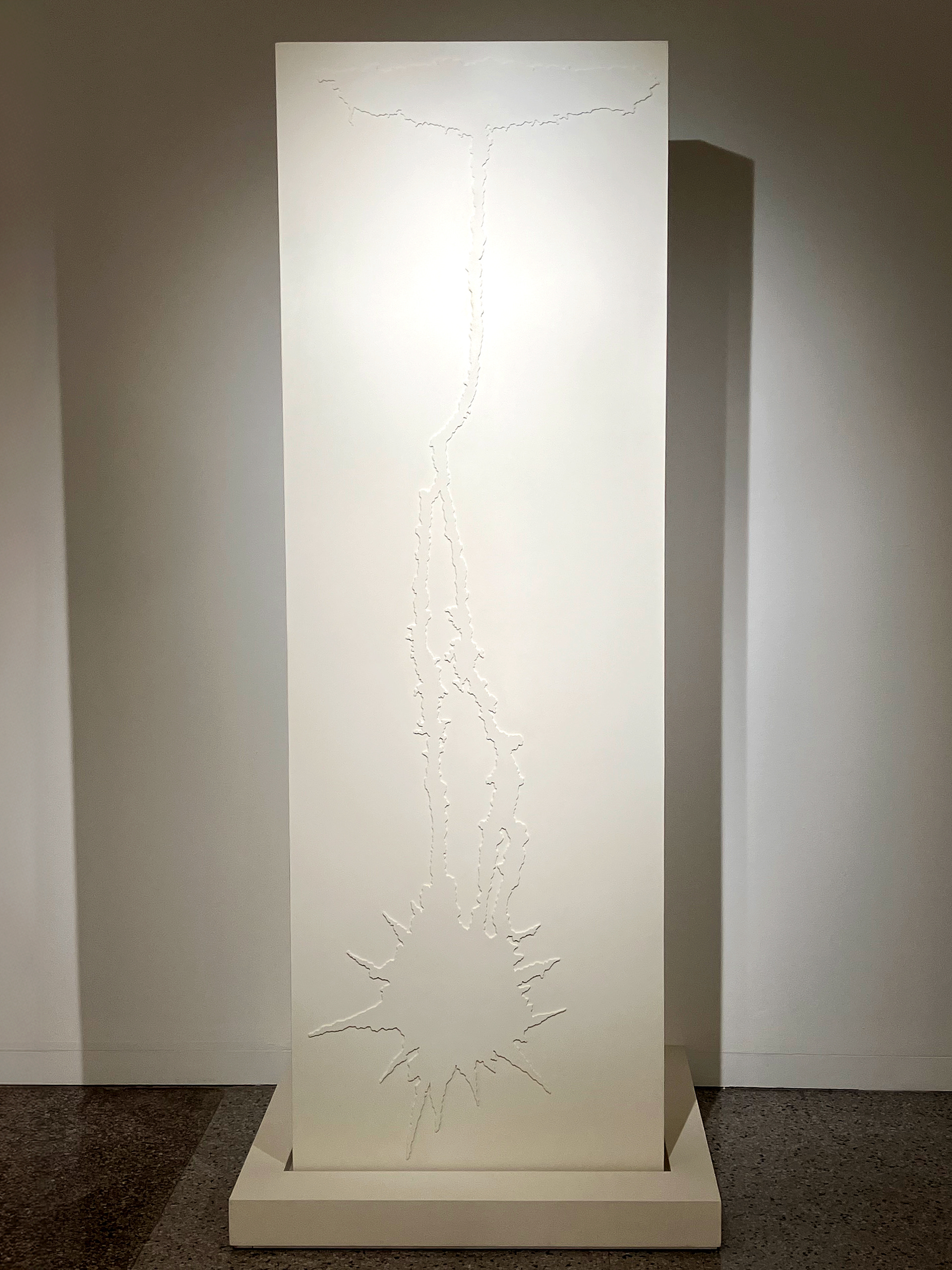 [CR4] Roadstains #3: Coke spill from parked car on Potomac Ave., Chicago, Fall 2004