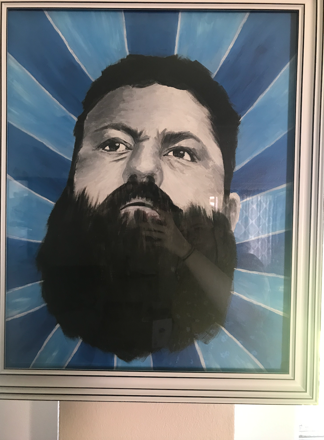 JAMES- acrylic on canvas- 29.7x 42 cm- 2022