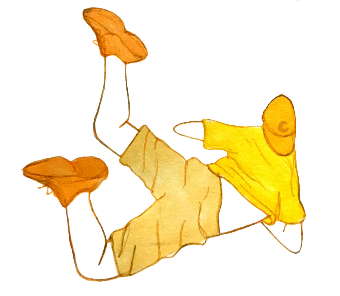 FALLING- marker- 10cm- 2022