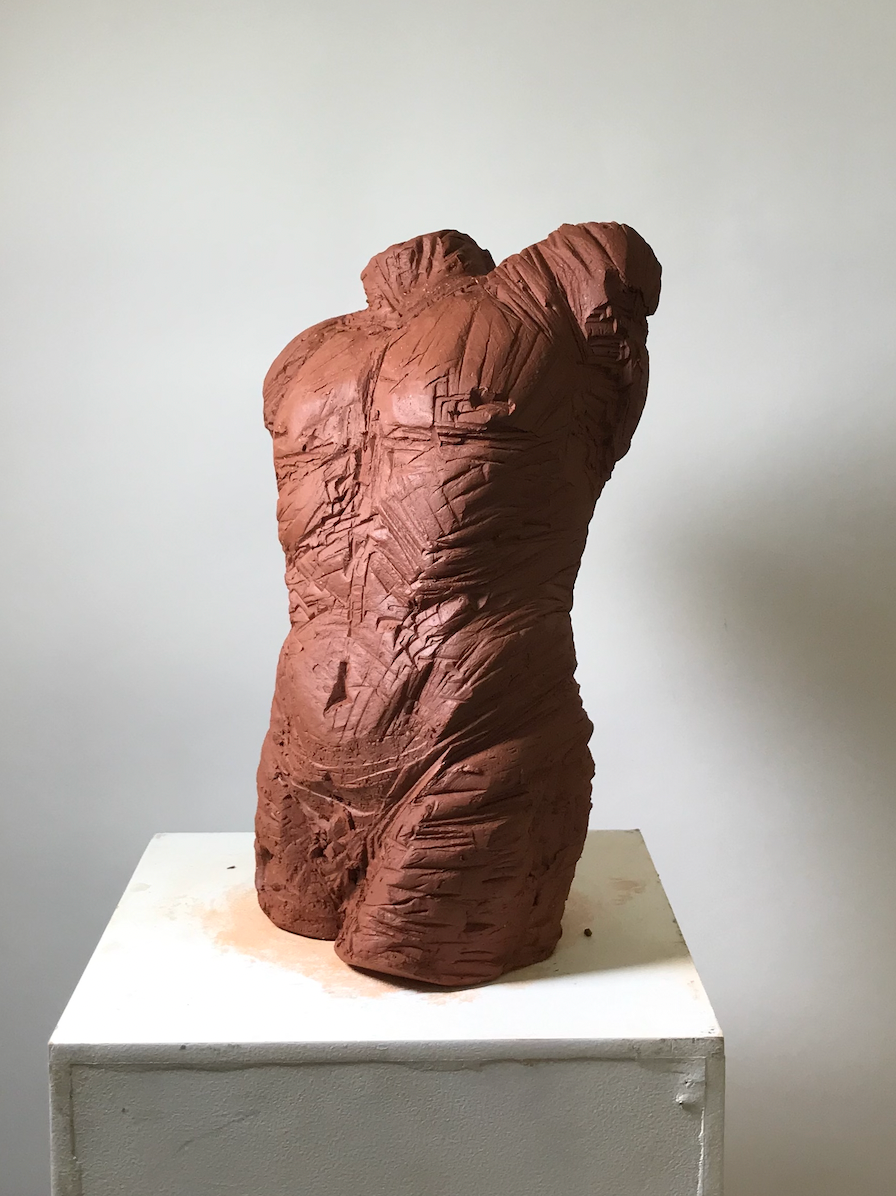 MICKEY -Clay- 50 x50cm- 2020