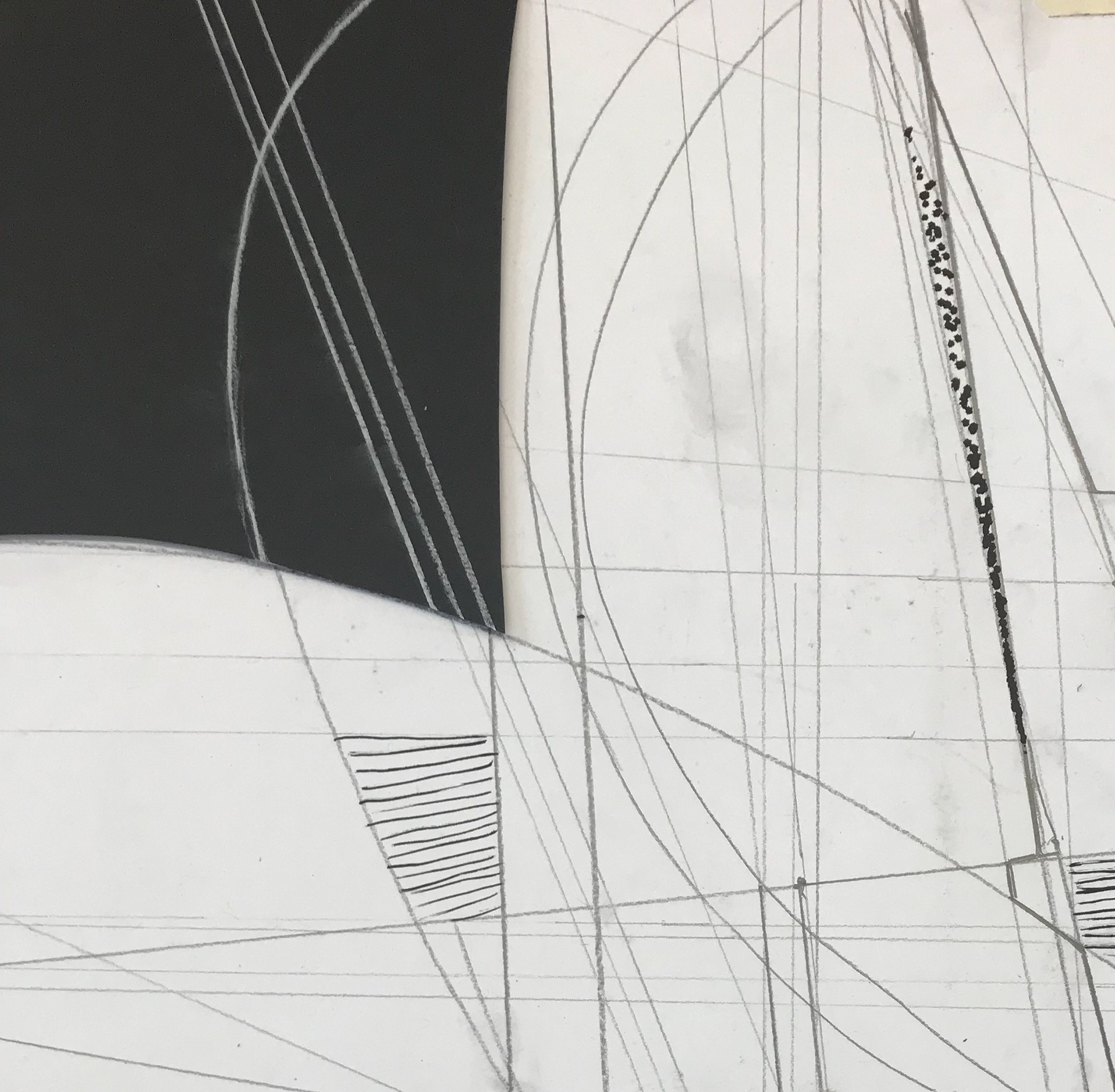 STRUCTURED 3- collage and graphite- 20x20cm- 2021