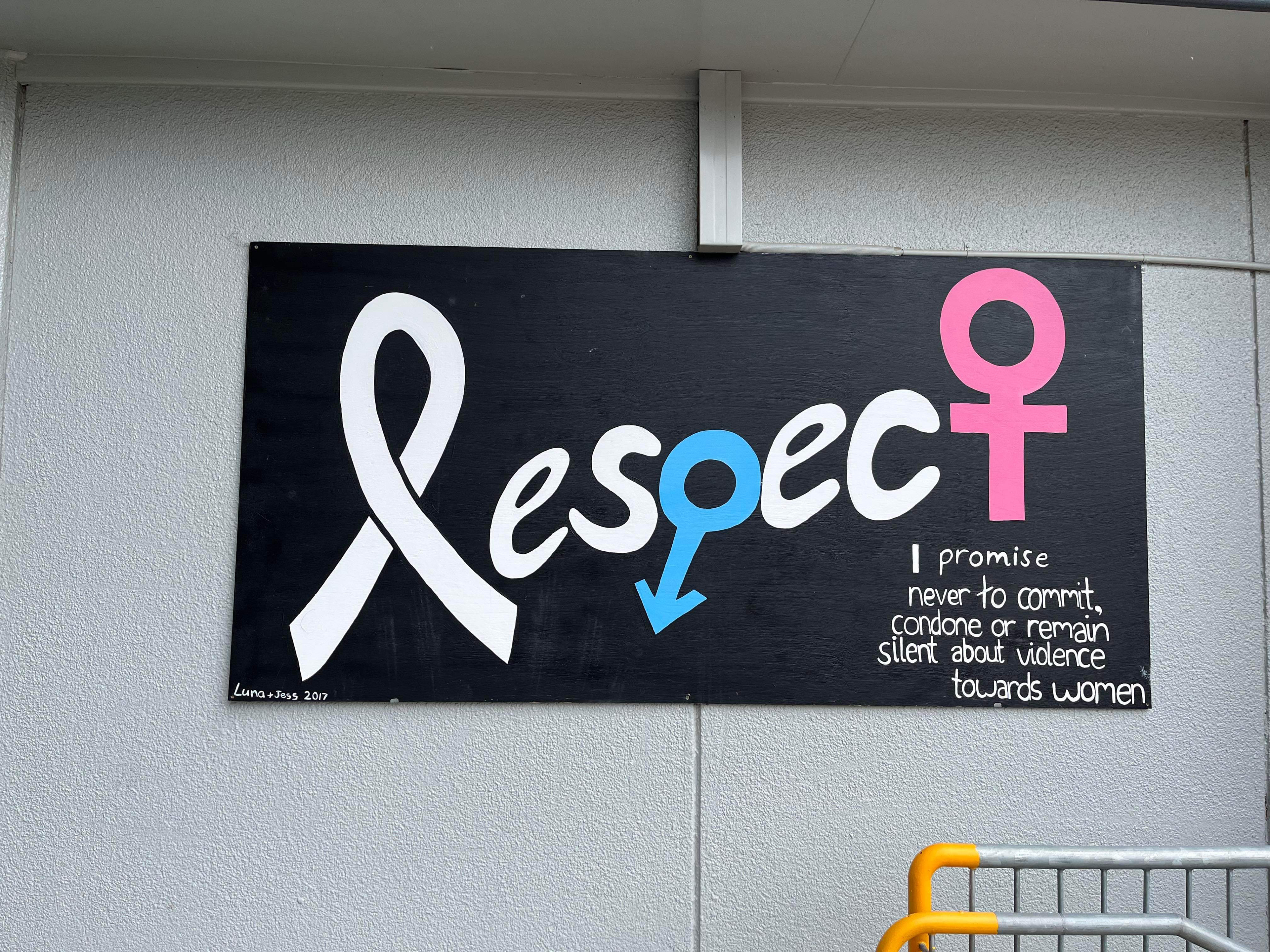 RESPECT- paint on plywood- 240 x 120cm -2016