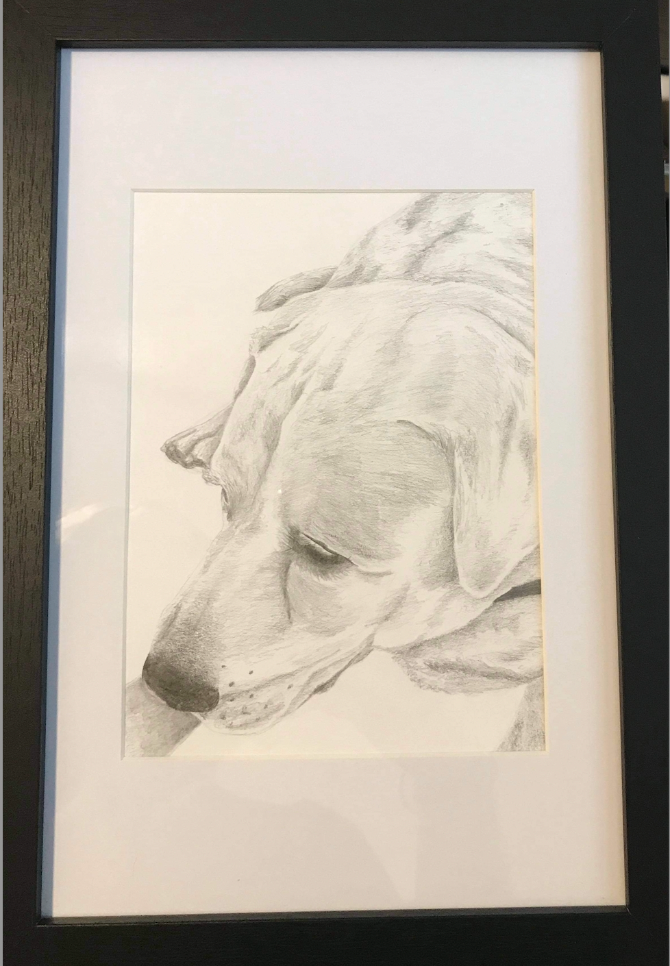 GONE- graphite- 25 x 21cm- 2020