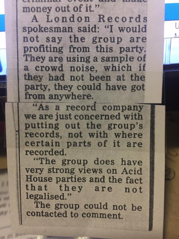 Another Newspaper clipping!