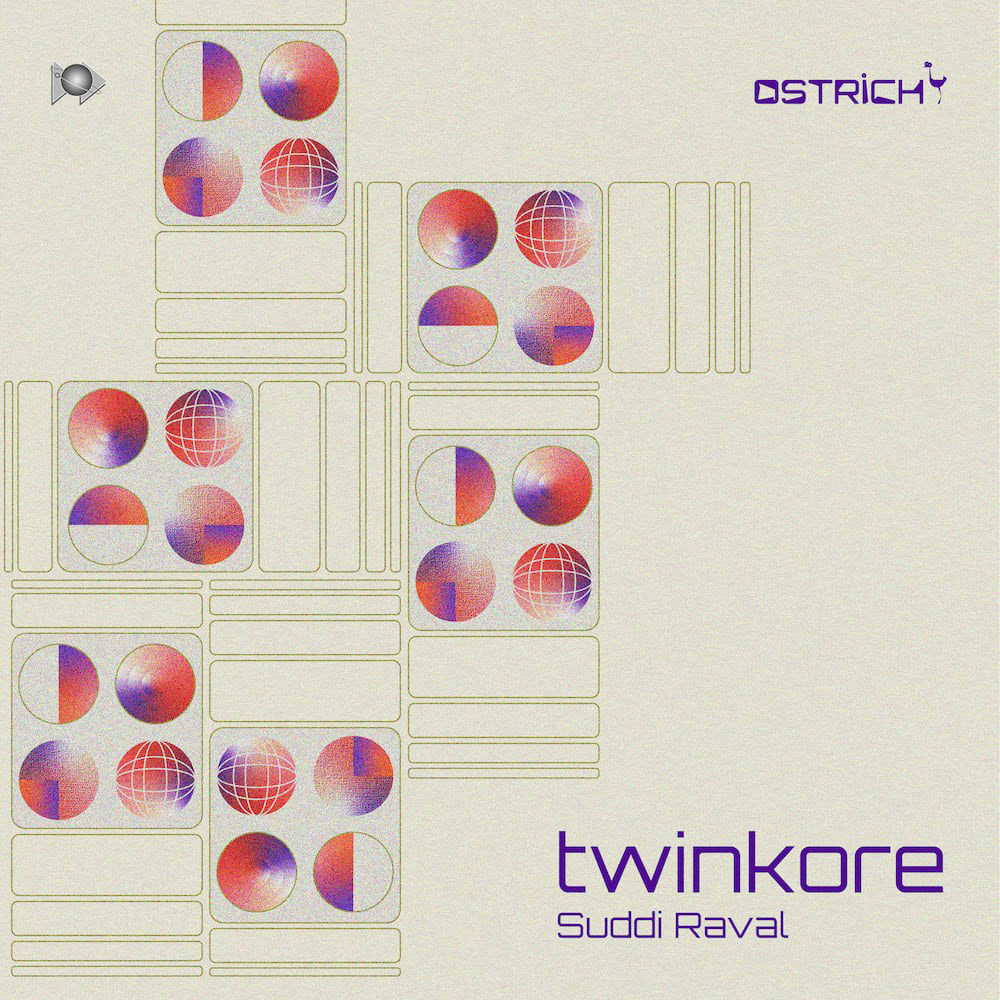 Twinkore cover - designed by the label owners sister! Apols! I need to get her name for credit! :)