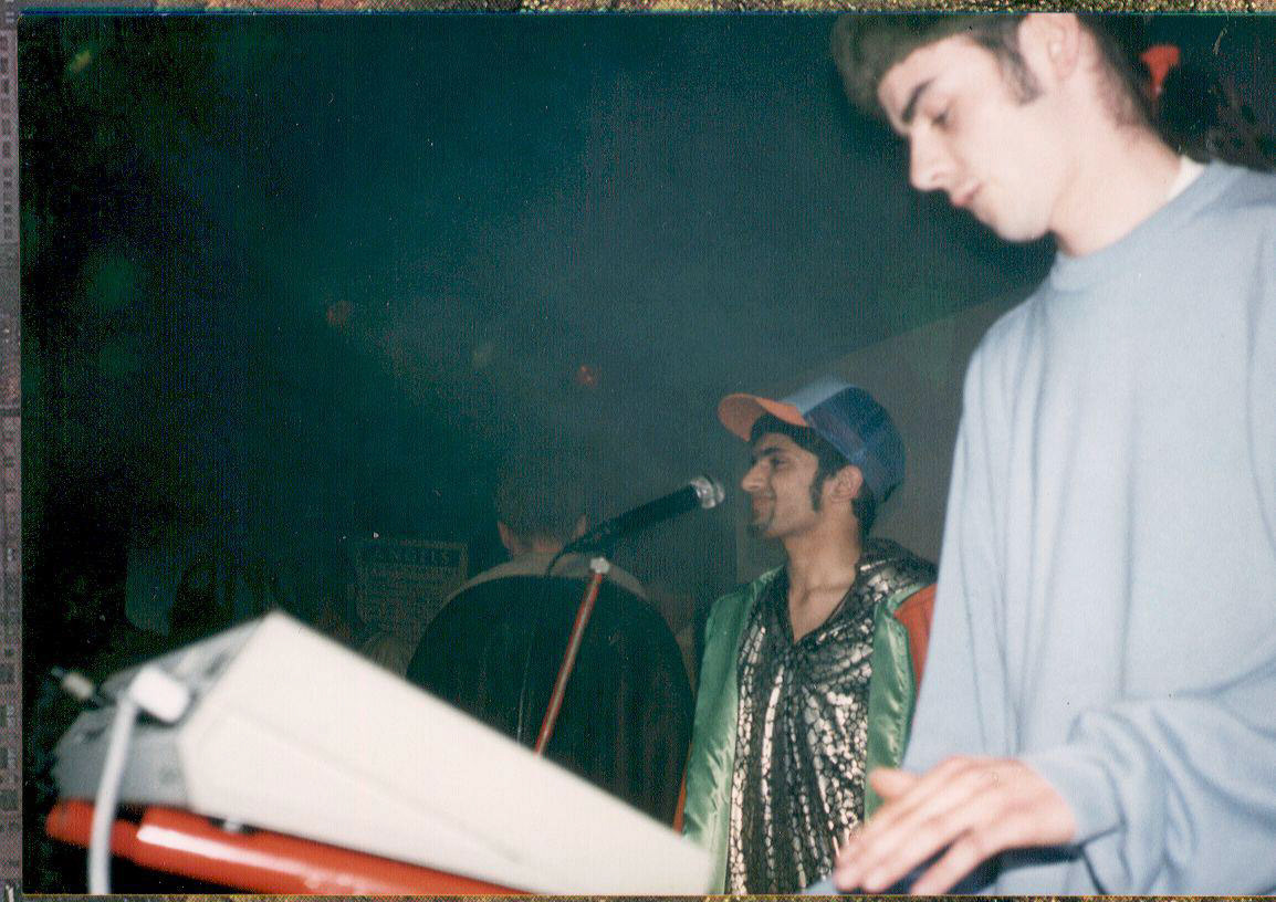 Me and Jonathan playing Angels in Burnley 1990