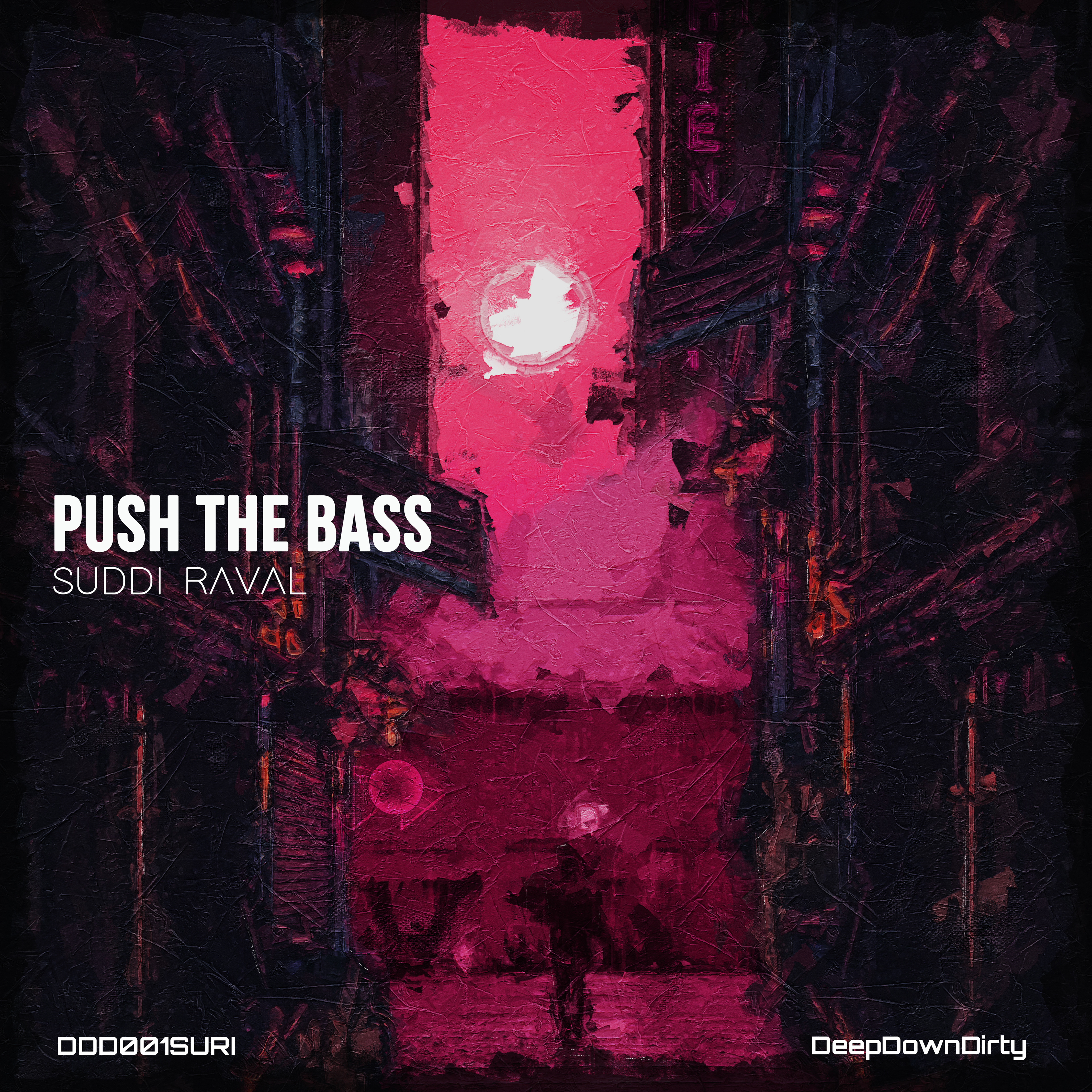 Push the Bass cover Artwork by Adam Rowe 