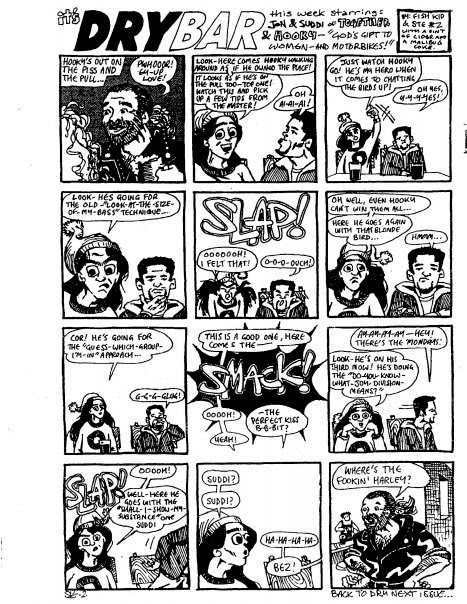 When Freaky Dancing did cartoon versions of me and Jon