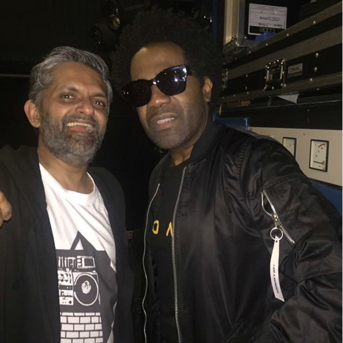 Playing live with DJ Pierre at Connie's Acid House party 2018