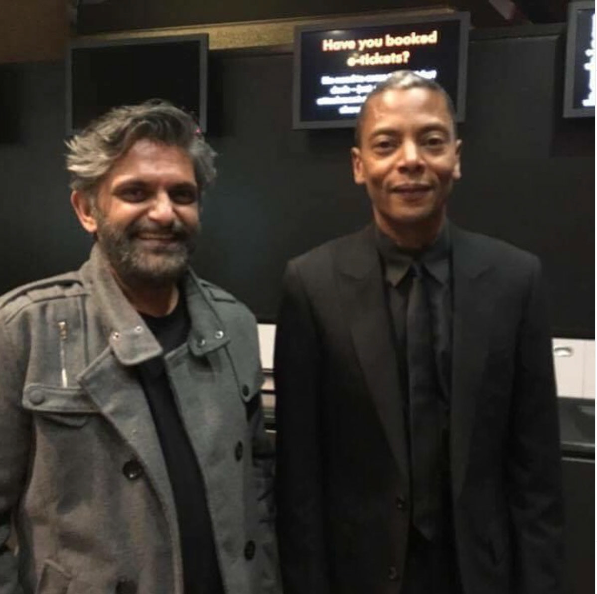 With Jeff Mills, London 2017