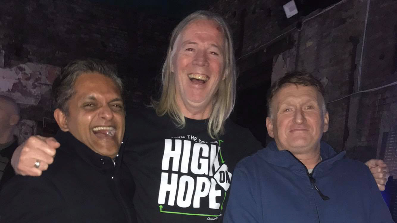 These 2 guys are Tommy and Tony. The 2 main people behind the Blackburn raves called Hardcore Uproar where Jonathan and I took the name of our single from in 1990.