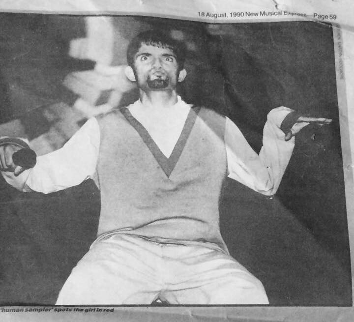 from the NME, London Docklands 1990