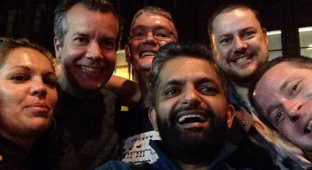 With Acid Connor, Acid Carmen, Josh of Posthuman/I love Acid and Acid legend, Placid before going to Fabric to see Future perform live 2014