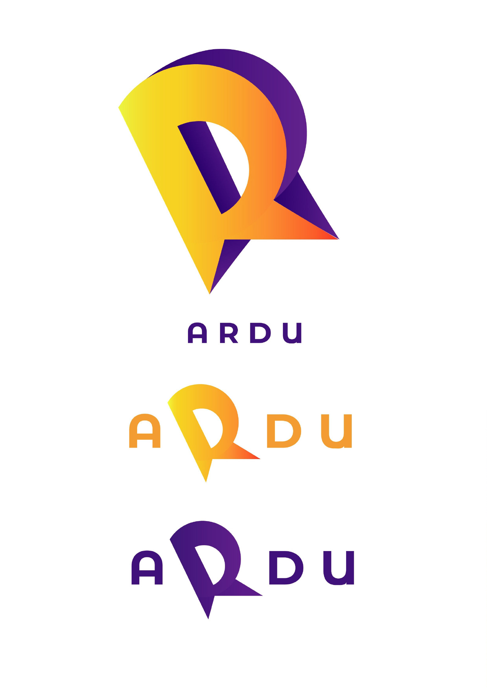 This is mostly inspired from the Rappler logo, incorporated with 'corporate' designs, I really like how I used the colors yellow, orange, and purple