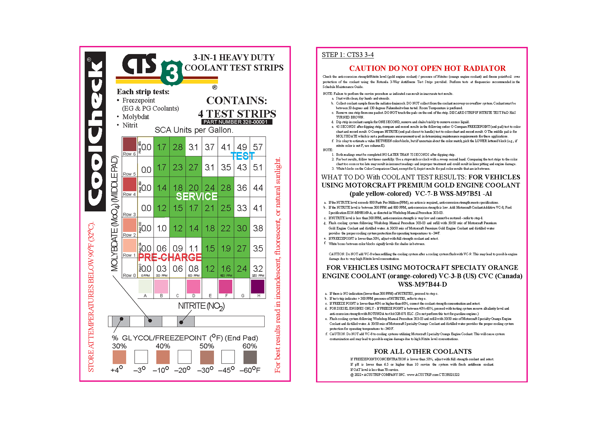 (Revised) CTS3 Test Card
