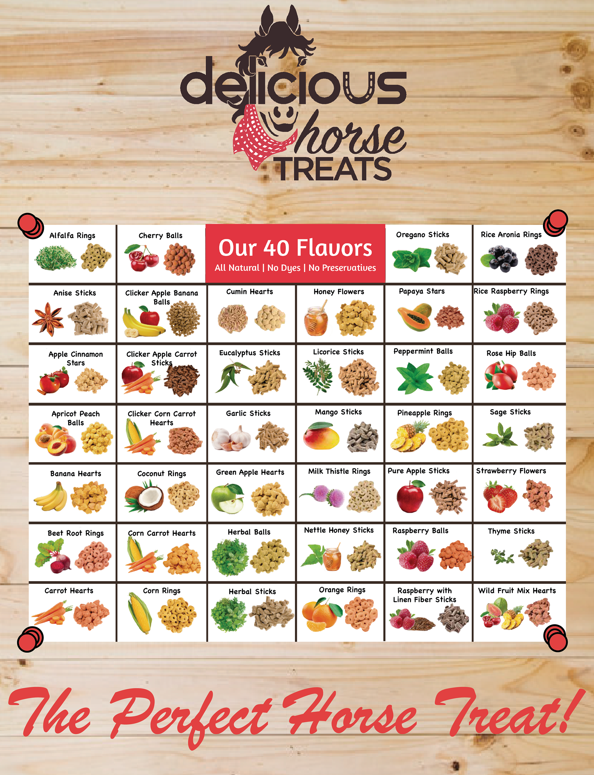 (Original) 40 Flavors Sell Sheet