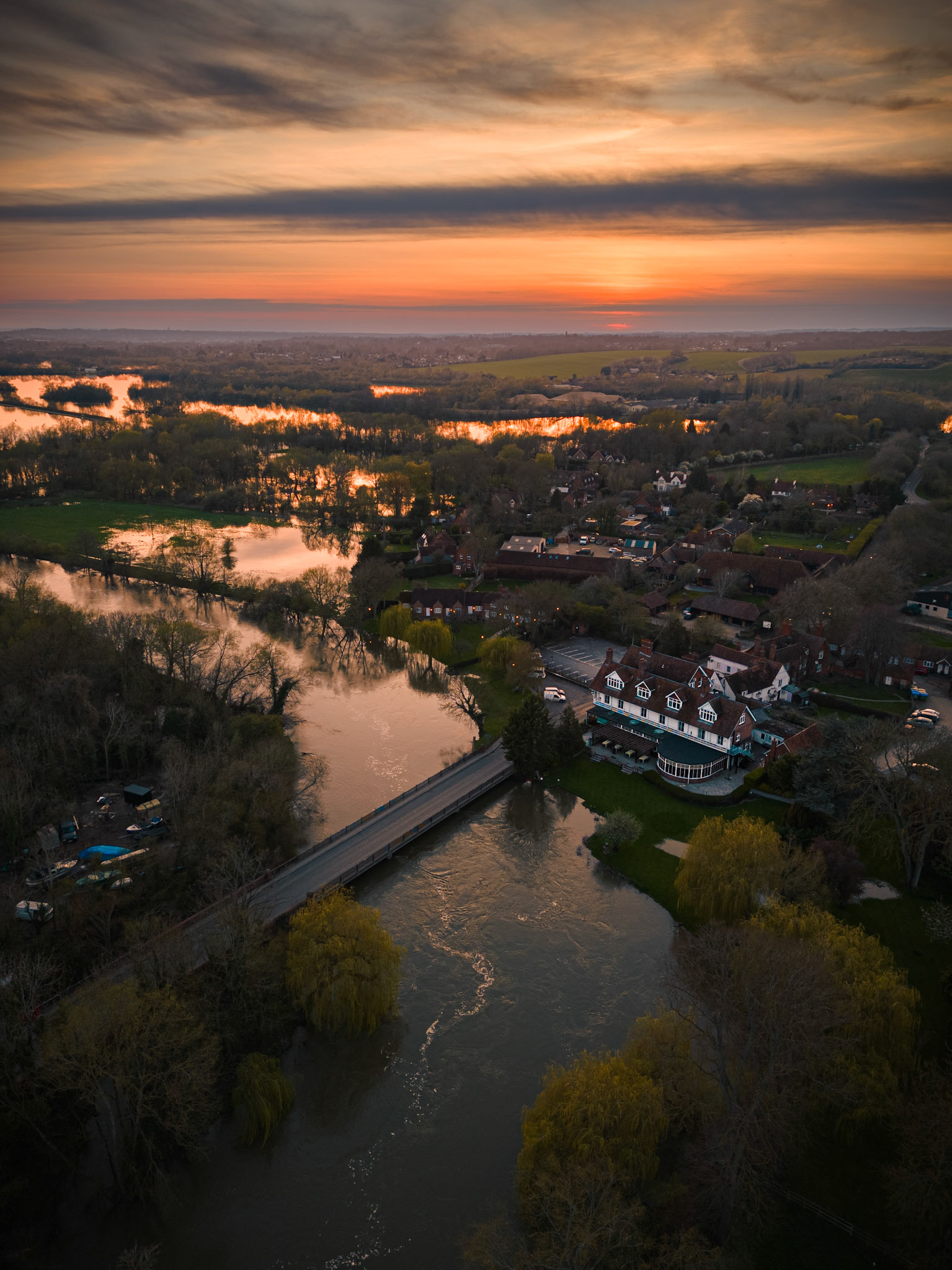 Flooded French Horn, Sonning (1009)