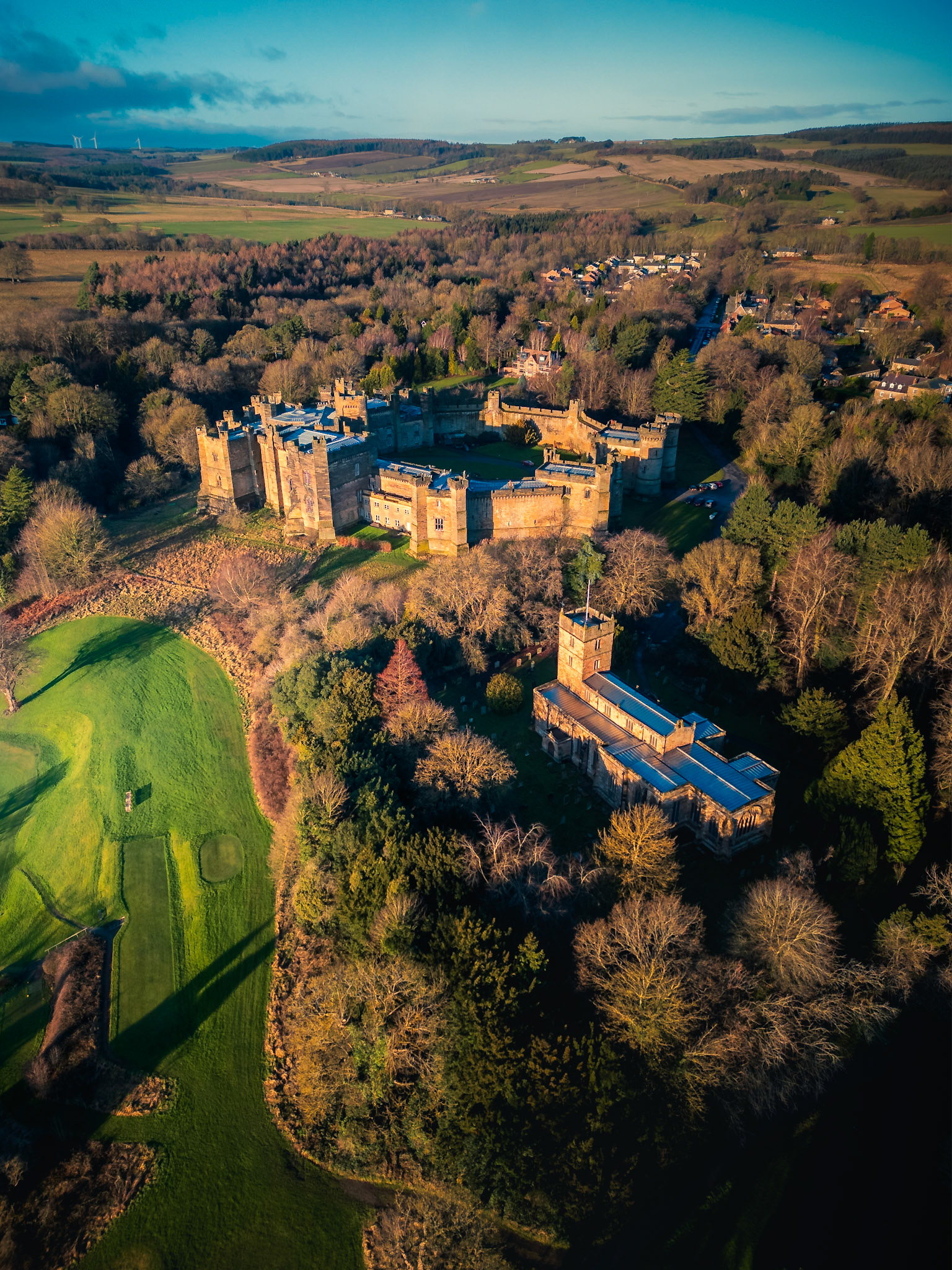 "St Brandon's Next Voyage",  Brancepeth, New Year's Day 2024 (1018)