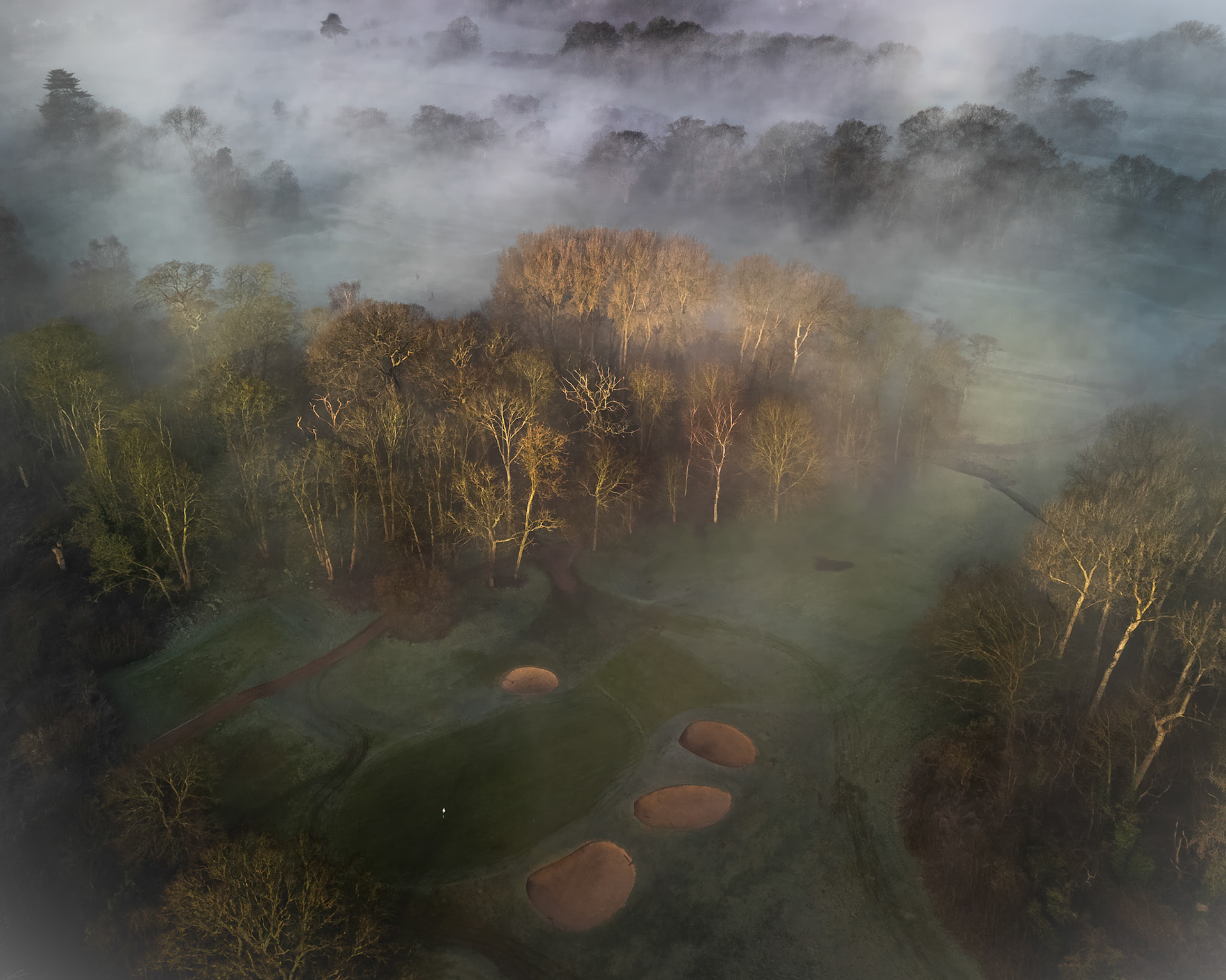 "The second hole", Sonning Golf Club (1015)