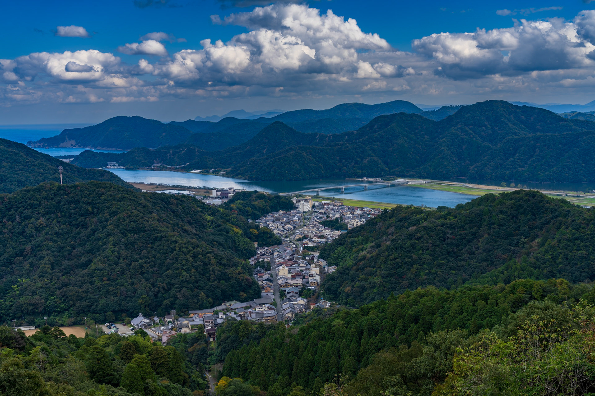 Kinosaki village of onsens, Japan