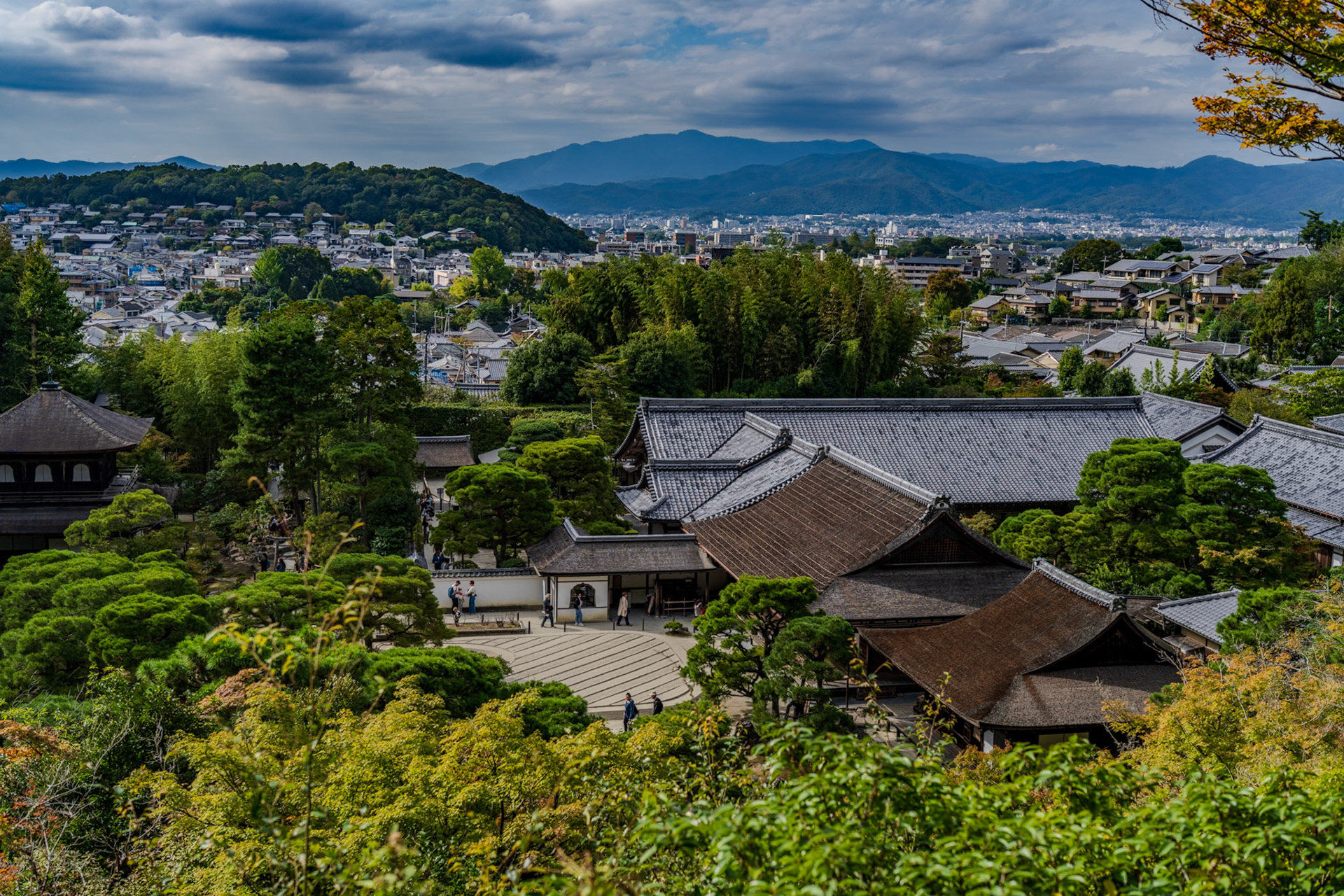 View of Kyoto from Ginkaku-ji