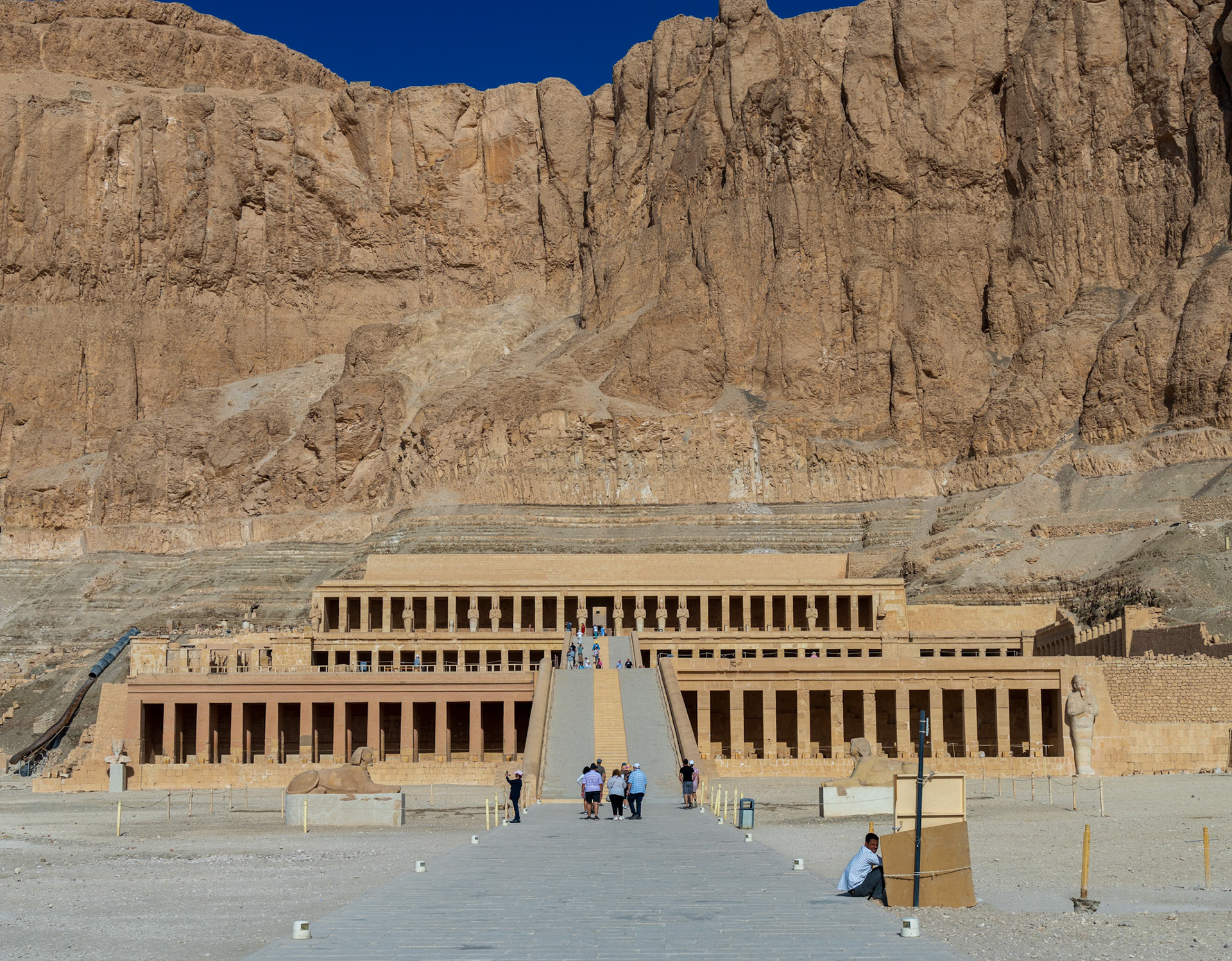 Djeser-djeseru, the mortuary temple of Hatshepsut