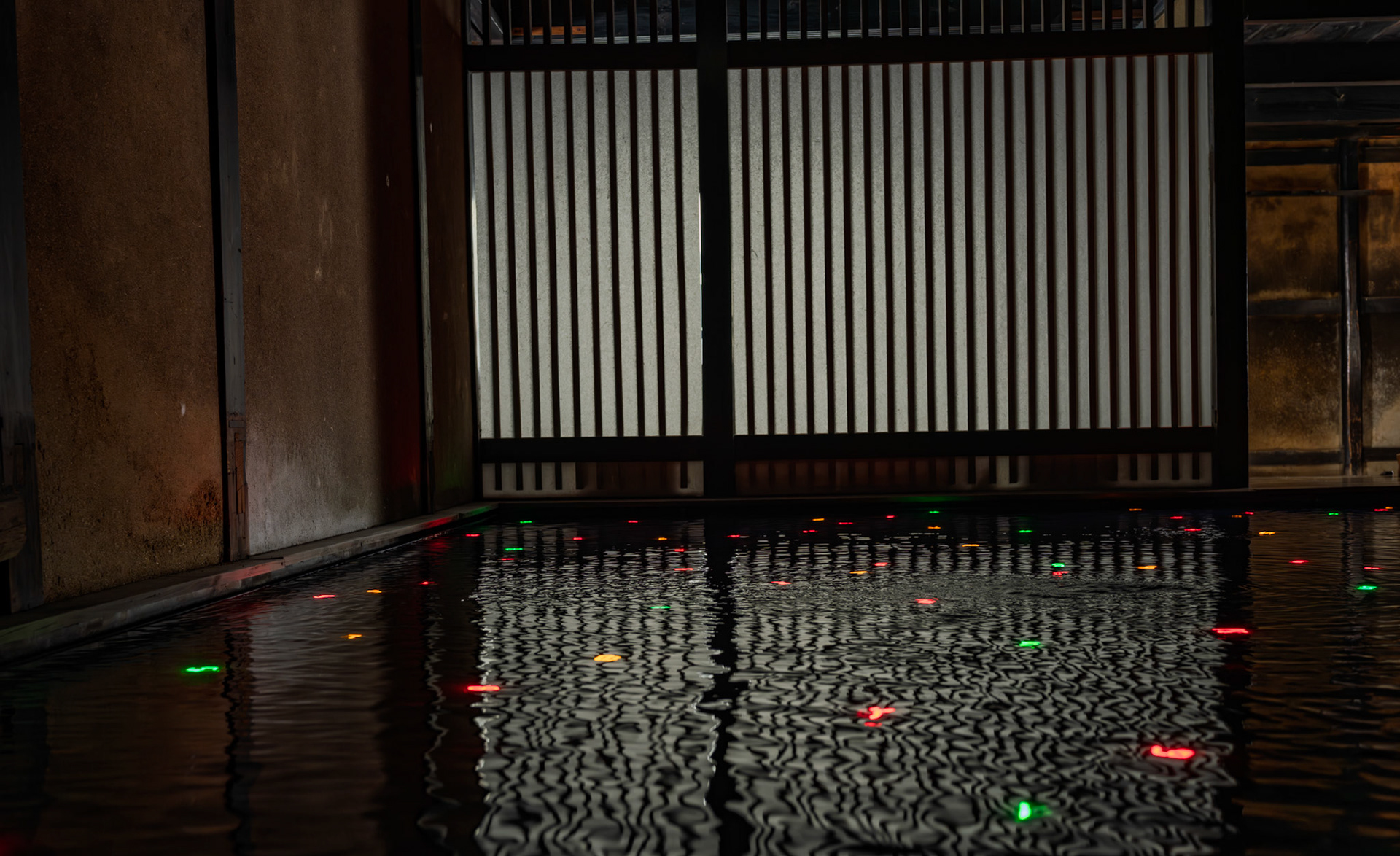 Sea of Time by Tasuo Miyajima at Kadoya Art House Project in Naoshima