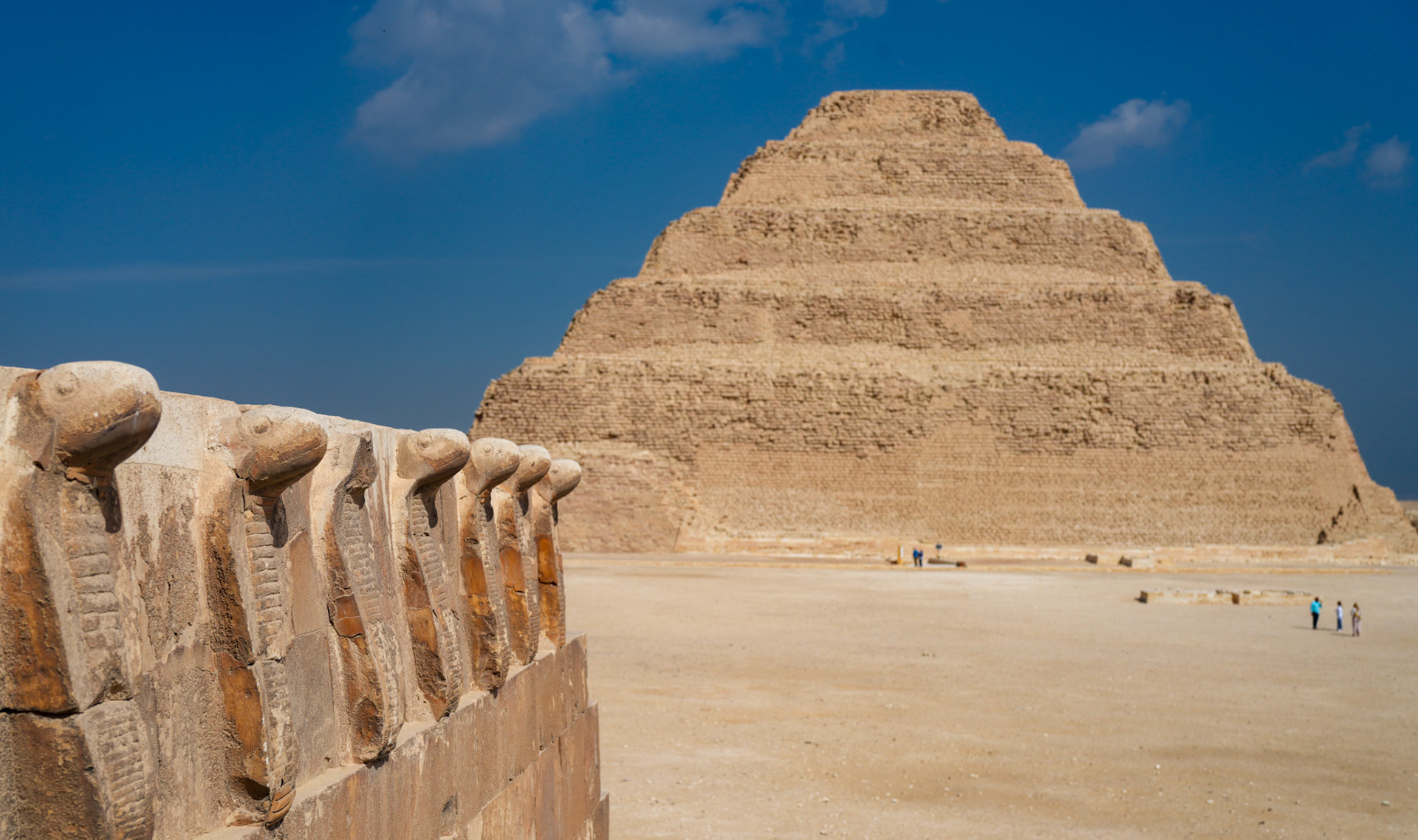 First known pyramid, from 2650 BC for Pharaoh Djoser