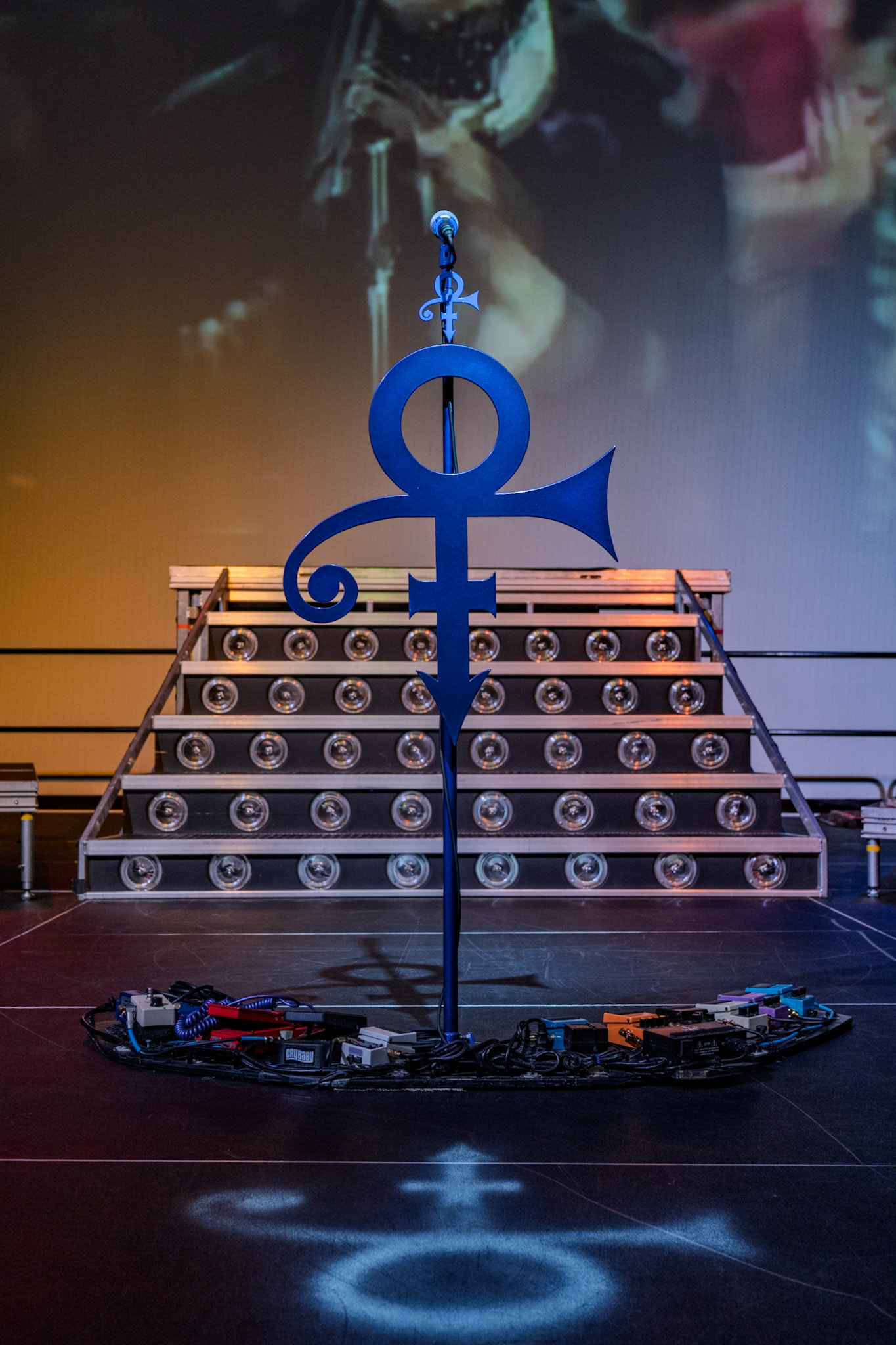 Performance stage inside the main soundstage and performance space of Paisley Park