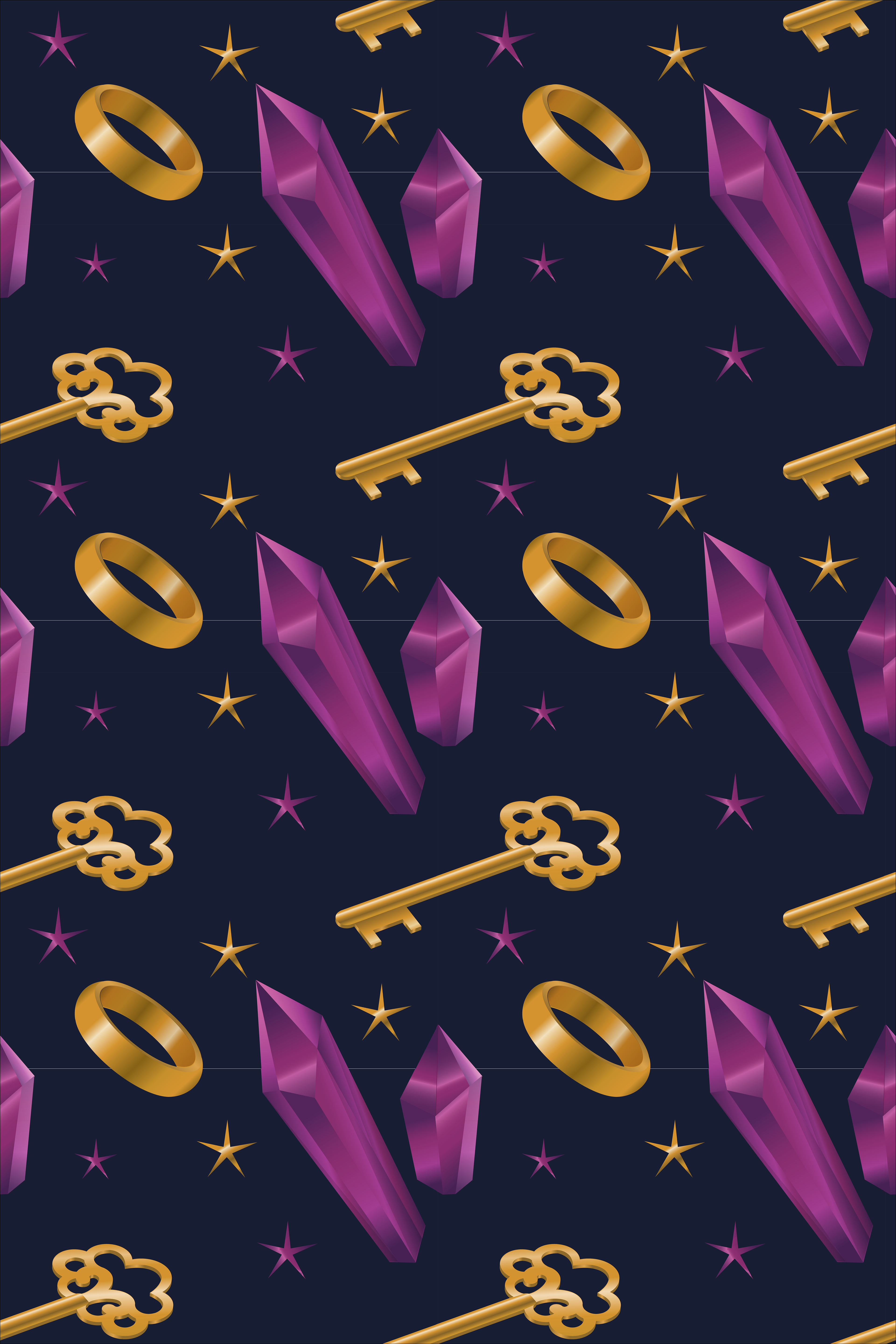 Shiny Things Pattern